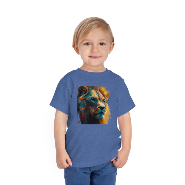 T-Shirt. Lion with glasses