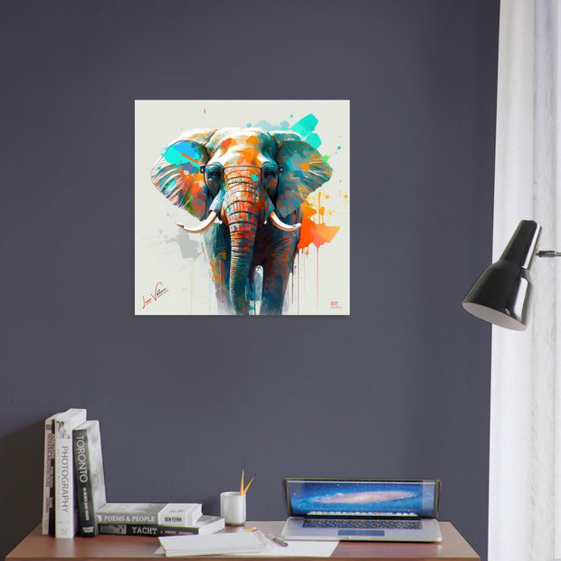 Forex prints, Elephant, animal art, design gift, by Luisa Viktoria