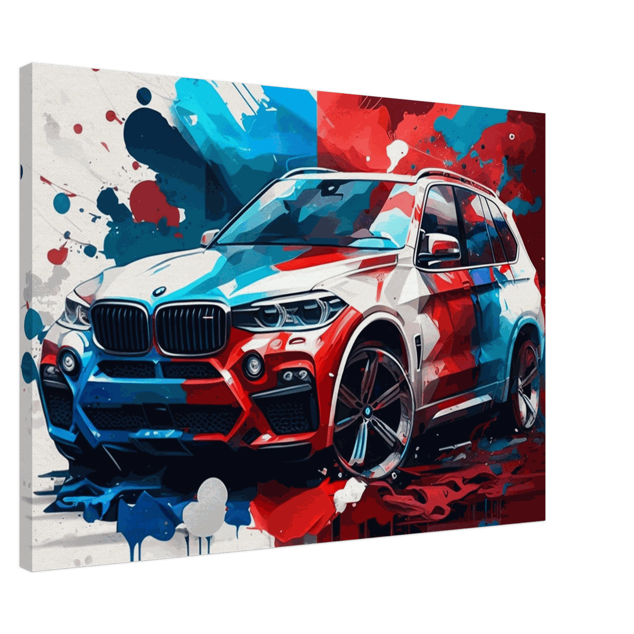 BMW X5 Canvas Wall Art