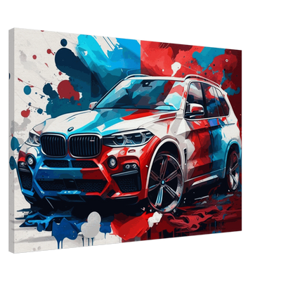 BMW X5 Canvas Wall Art