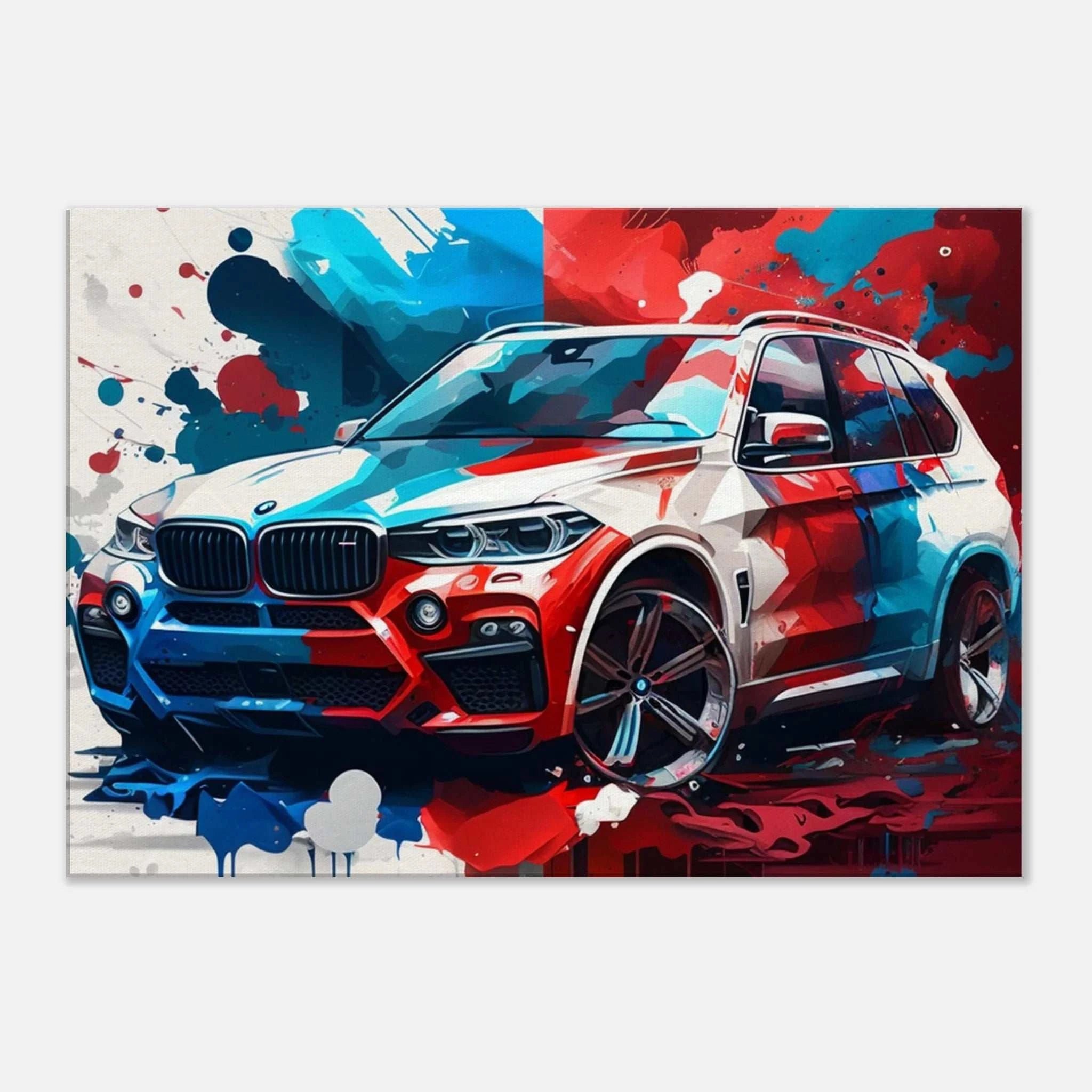 BMW X5 Canvas Wall Art Premium