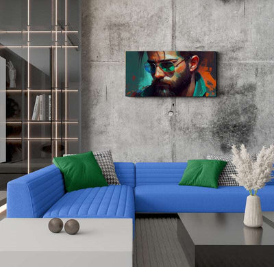 Green, blue. by Luisa Viktoria.