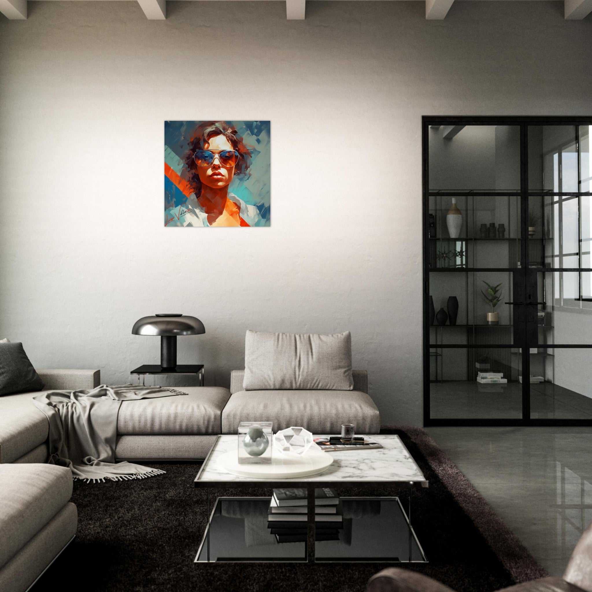 Fashion Icon luxury wall art decor unique gift Luisa-Viktoria