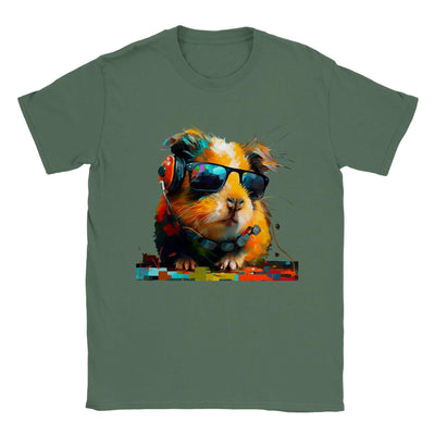Unisex Trend Art Design T-Shirt. Guinea pig. Luisa Viktoria