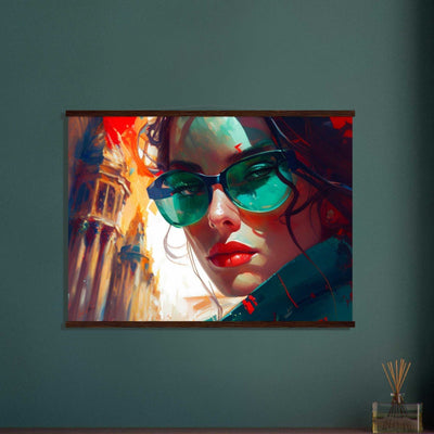Woman in Mexico Luxury Poster