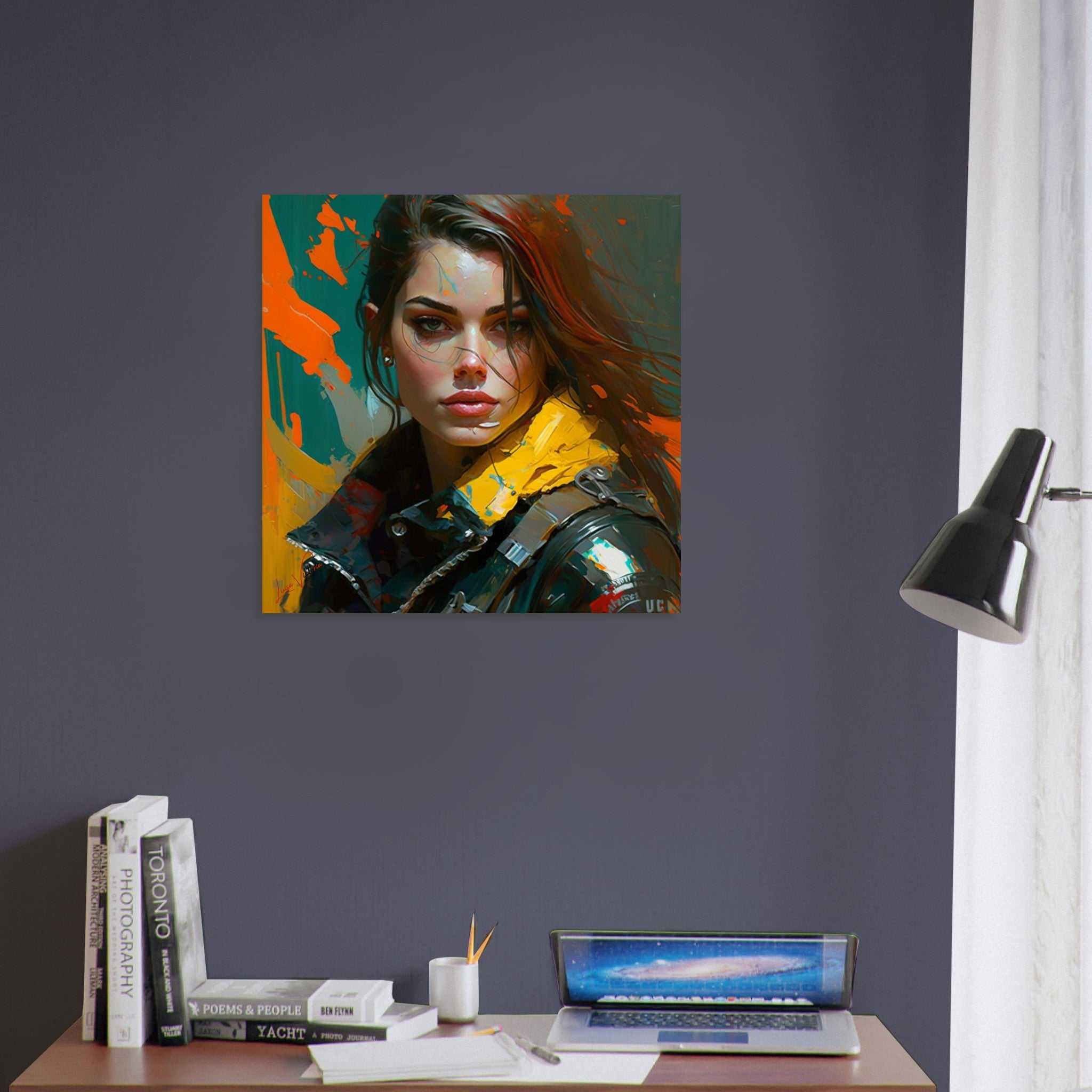 Stylish Lady luxury wall art decor unique gift