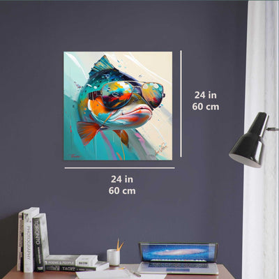 Trout Fish luxury wall art decor unique gift Luisa-Viktoria