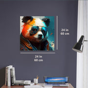 Panda Wandbild Tierkunst von Luisa Viktoria