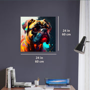 Impressions Forex, Chien Boxer, art animalier, cadeau design, par Luisa Viktoria