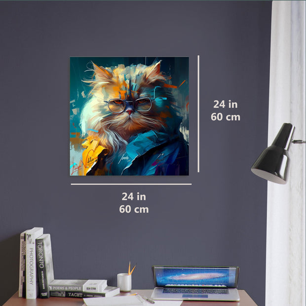 Perserkatze Wandbild Tierkunst von Luisa Viktoria 