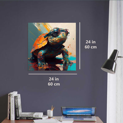 Turtle luxury wall art decor unique gift Luisa-Viktoria