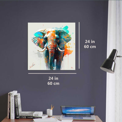 Elephant luxury wall art decor unique gift Luisa-Viktoria