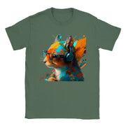 Trend Art Design T-Shirt. Squirrel. Luisa Viktoria