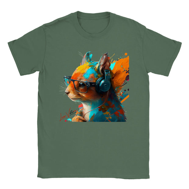 Trend Art Design T-Shirt. Squirrel. Luisa Viktoria