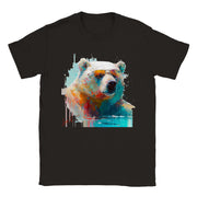 Unisex Trend Art Design T-Shirt. Polar bear. Luisa Viktoria