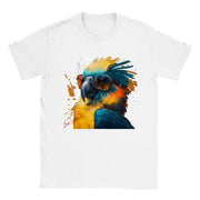 Unisex Trend Art Design T-Shirt. Parrot. Luisa Viktoria