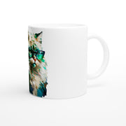 Ceramic Mug 11oz, Cat Ragdoll, Design gift, by Luisa Viktoria