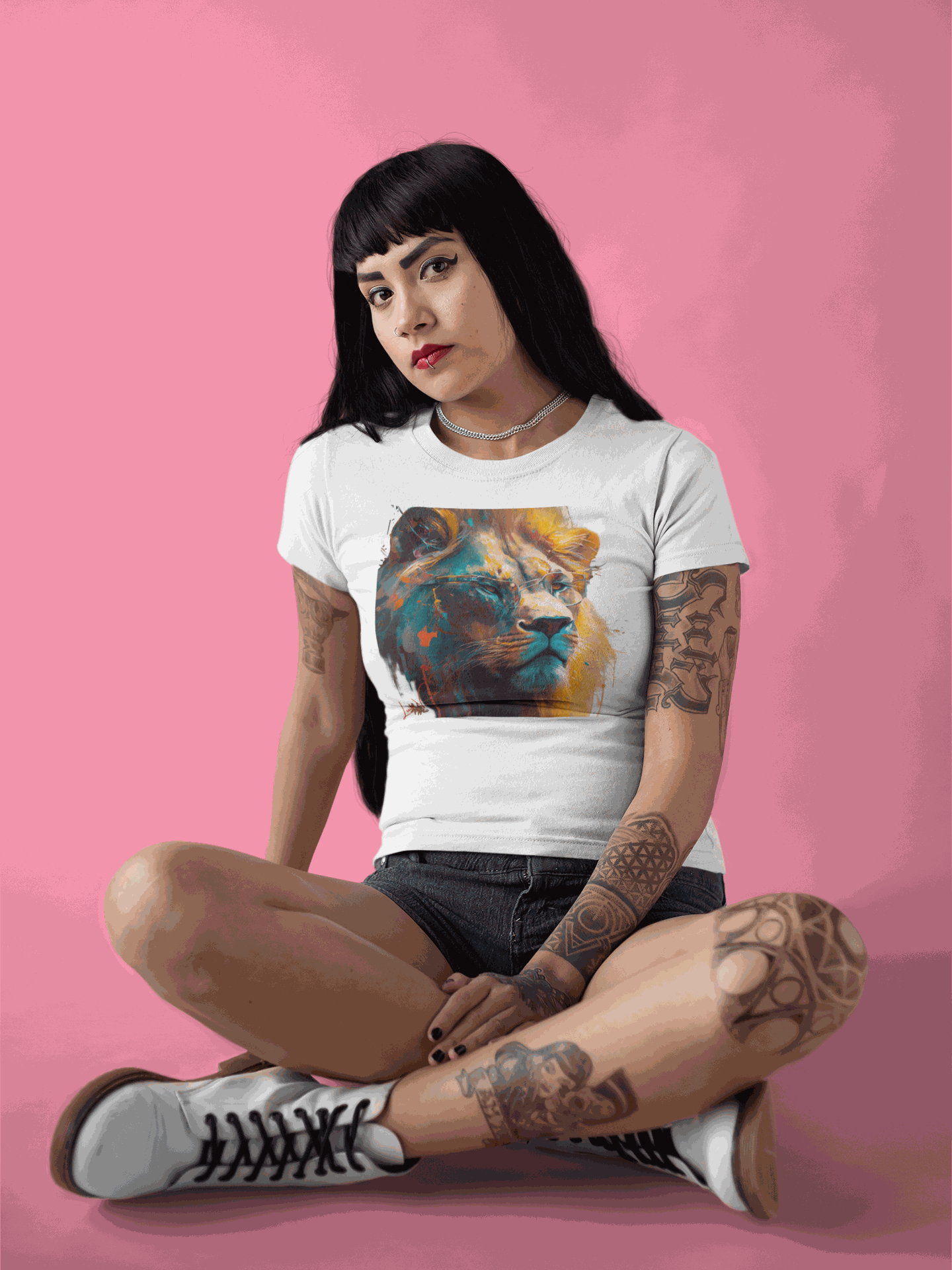Design T-Shirt. Lion. Luisa Viktoria