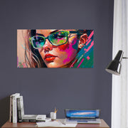 Design Canvas. Pink, blue, green. by Luisa Viktoria.