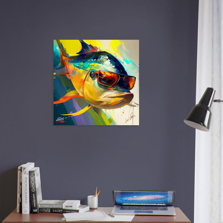 Forex prints, Fish tuna, animal art, design gift, by Luisa Viktoria