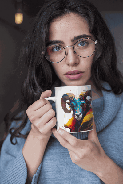 Aries ceramic coffee mug