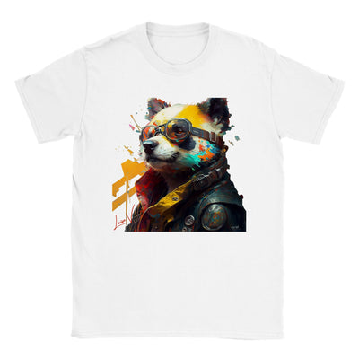 Unisex Trend Art Design T-Shirt. Panda. Luisa Viktoria