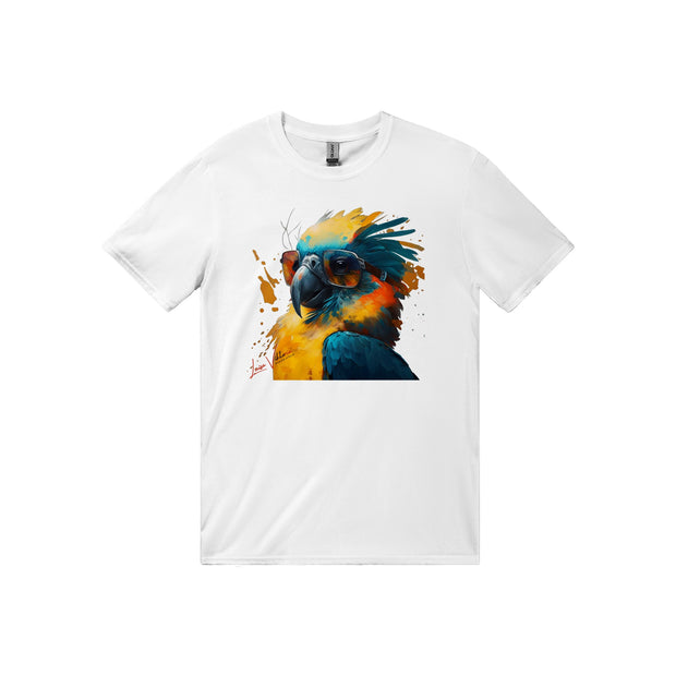 Trend Art Design T-Shirt. Parrot. Luisa Viktoria