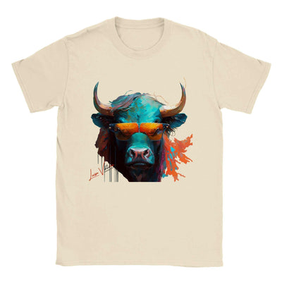 Trend Art Design T-Shirt. Bull. Luisa Viktoria