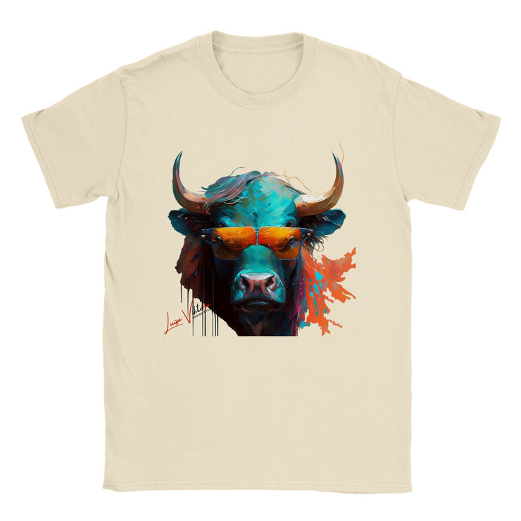 Trend Art Design T-Shirt. Bull. Luisa Viktoria