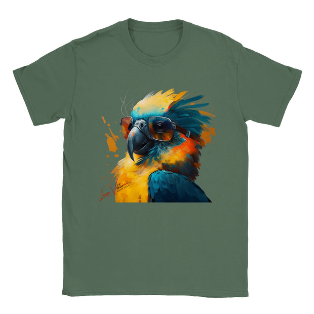 Trend Art Design T-Shirt. Parrot. Luisa Viktoria