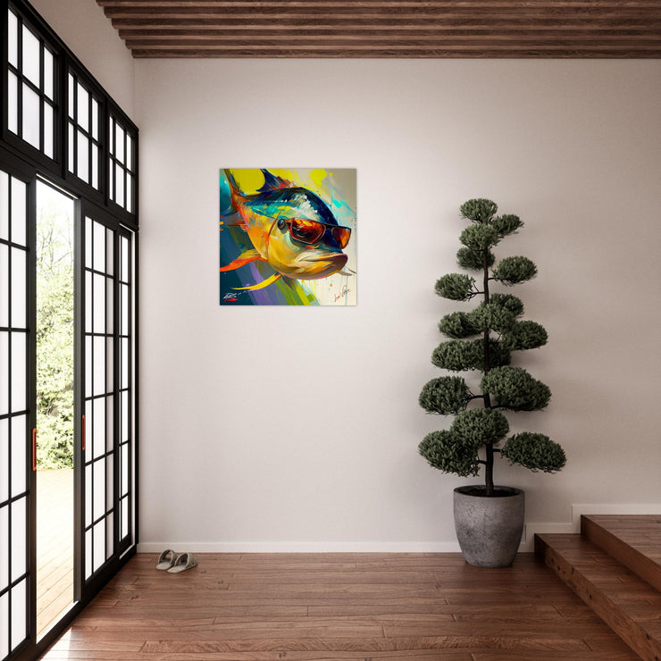 Fish tuna, animal art, design gift, by Luisa Viktoria