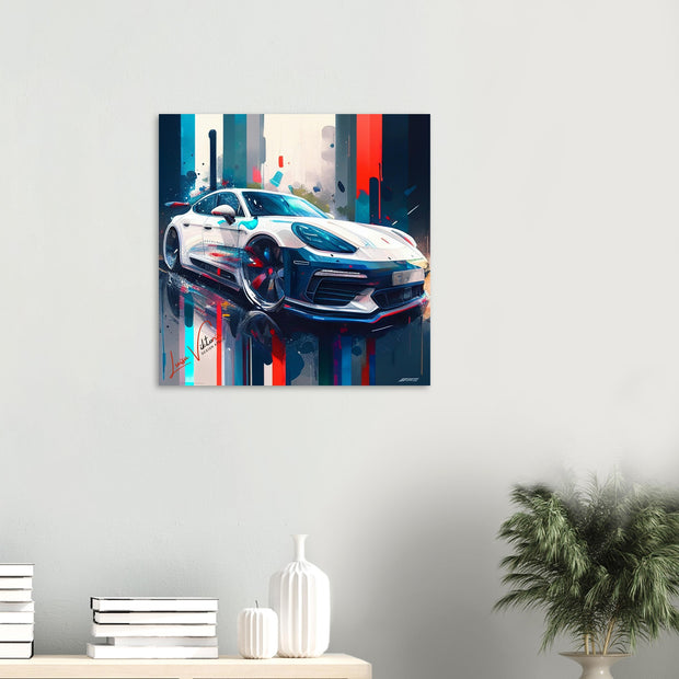 Car Porsche Panamera luxury wall art decor is a unique gift