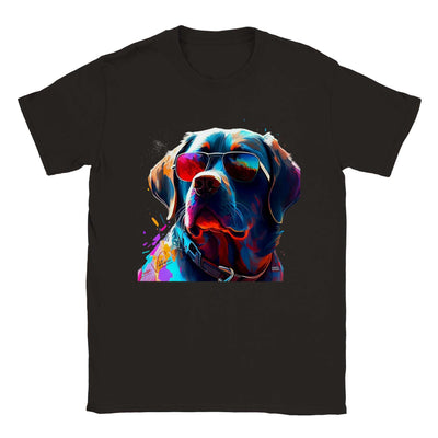 Unisex Trend Art Design T-Shirt. Labrador retrievers. Luisa Viktoria