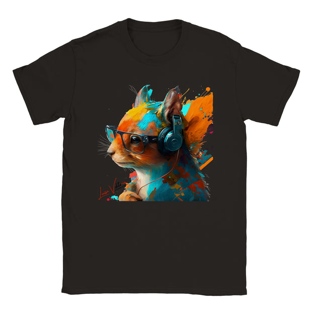 Trend Art Design T-Shirt. Squirrel. Luisa Viktoria
