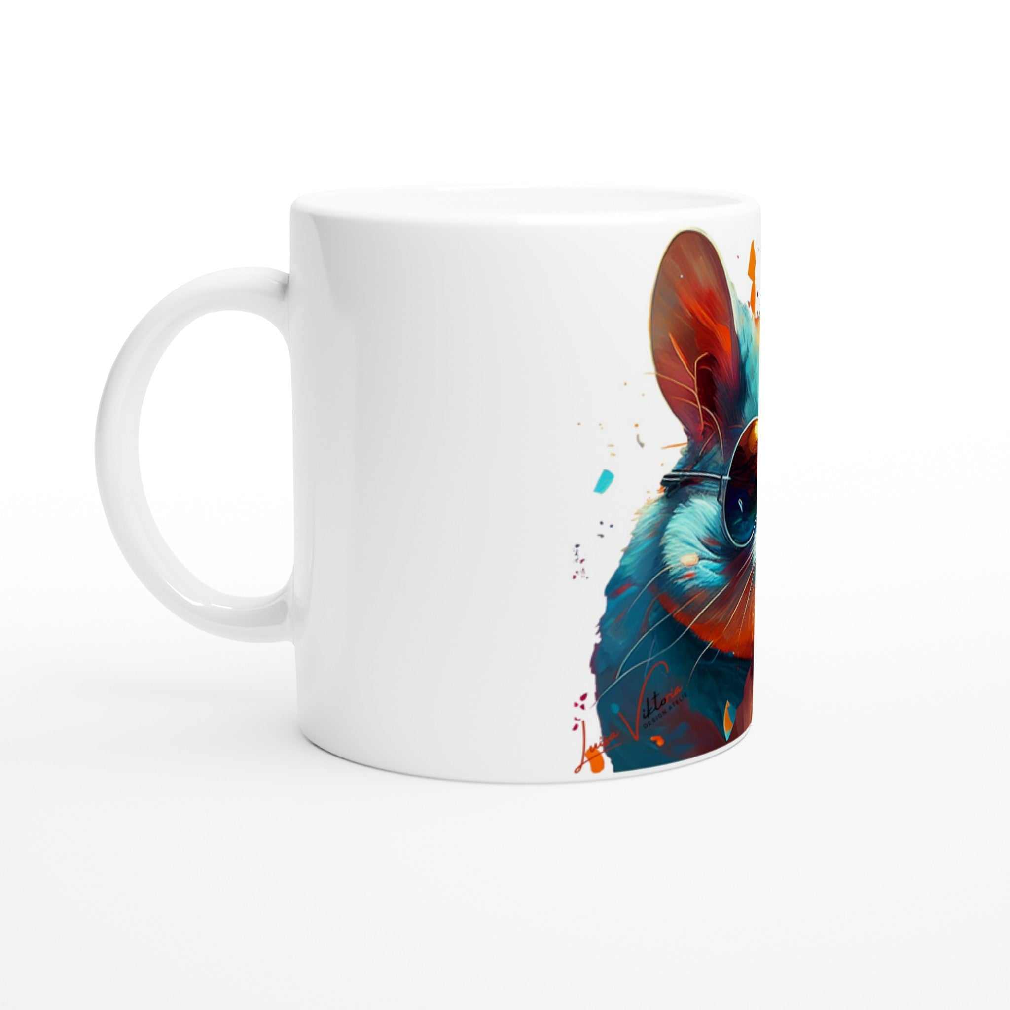 Chinchillas, Design gift, by Luisa Viktoria
