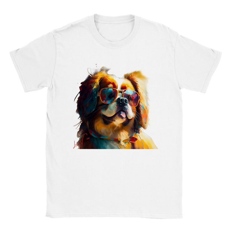 Unisex Trend Art Design T-Shirt. Cavalier King Charles Spaniel. Luisa Viktoria