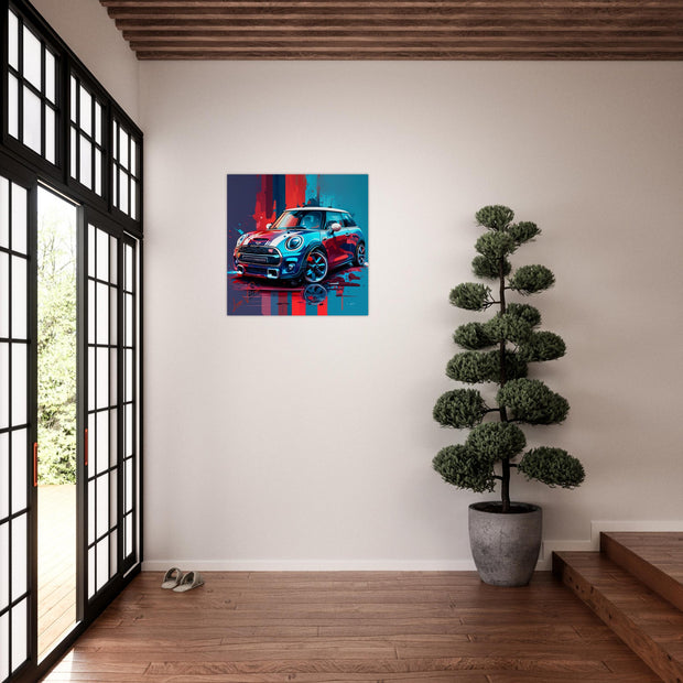 Car Mini Сooper luxury wall art decor is a unique gift