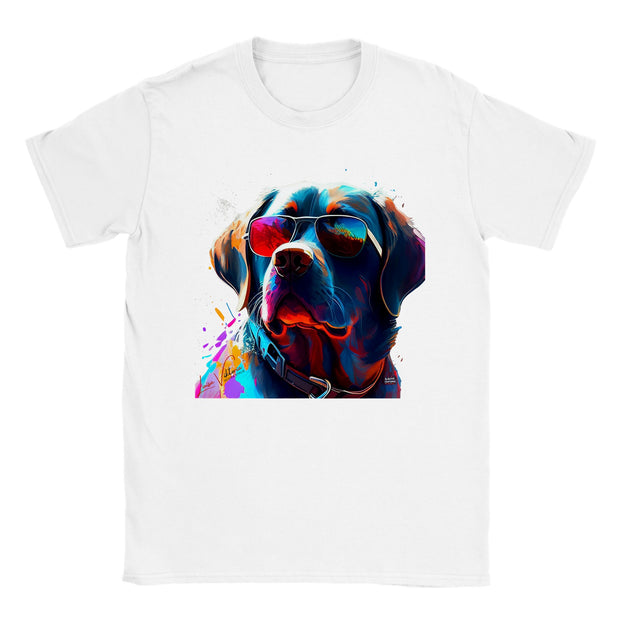 Unisex Trend Art Design T-Shirt. Labrador retrievers. Luisa Viktoria