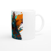 Ceramic Mug 11oz, Squirrel, Design gift, by Luisa Viktoria