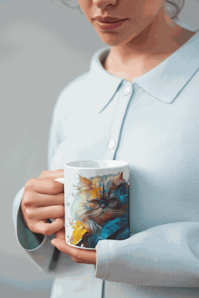 Persian cat, Design gift, by Luisa Viktoria