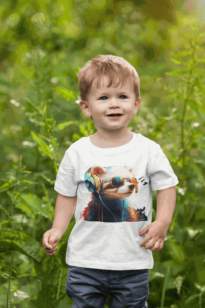 Ferret Lifestyle Kids Animal T-Shirt