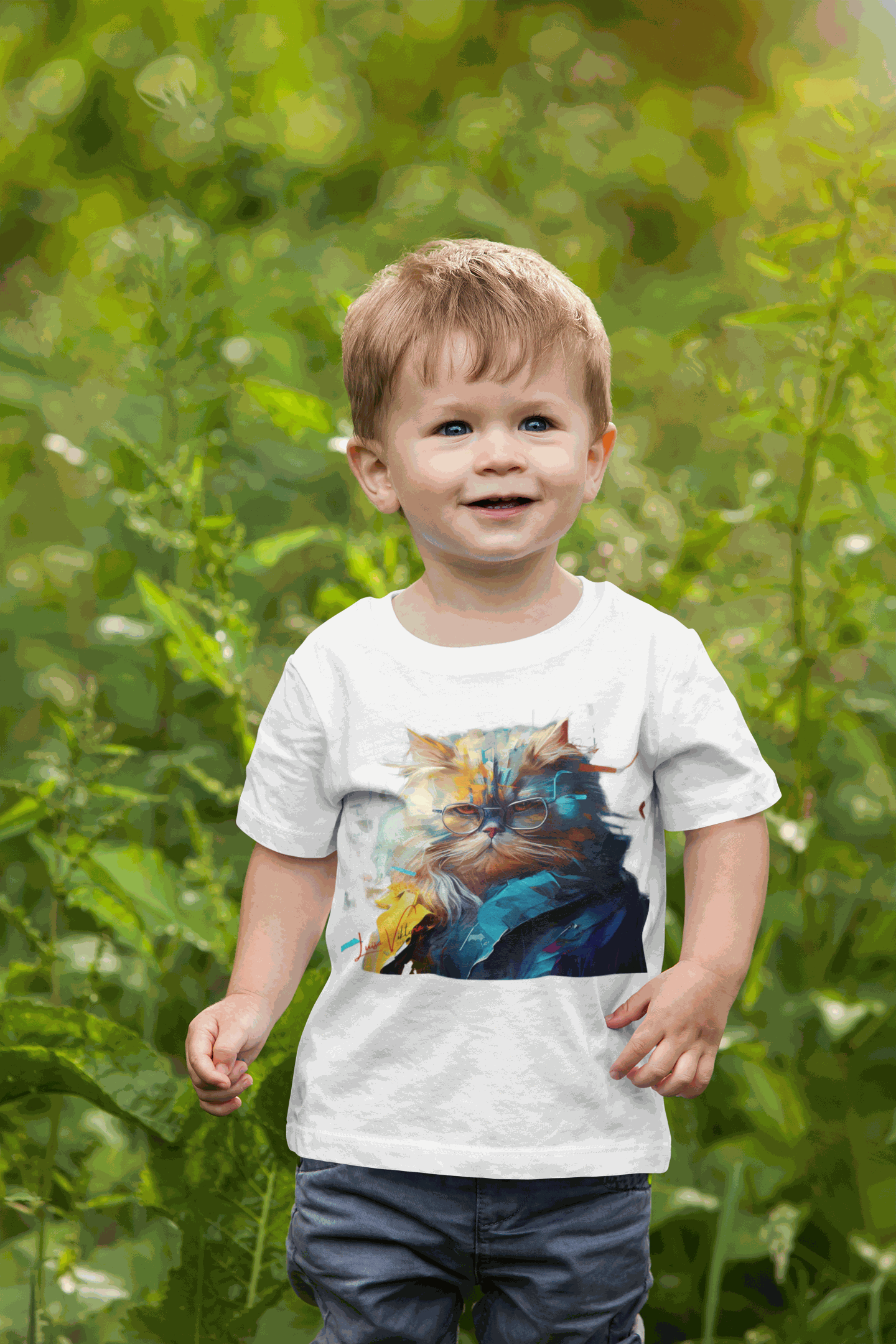 Persian cat Lifestyle Kids Animal T-Shirt