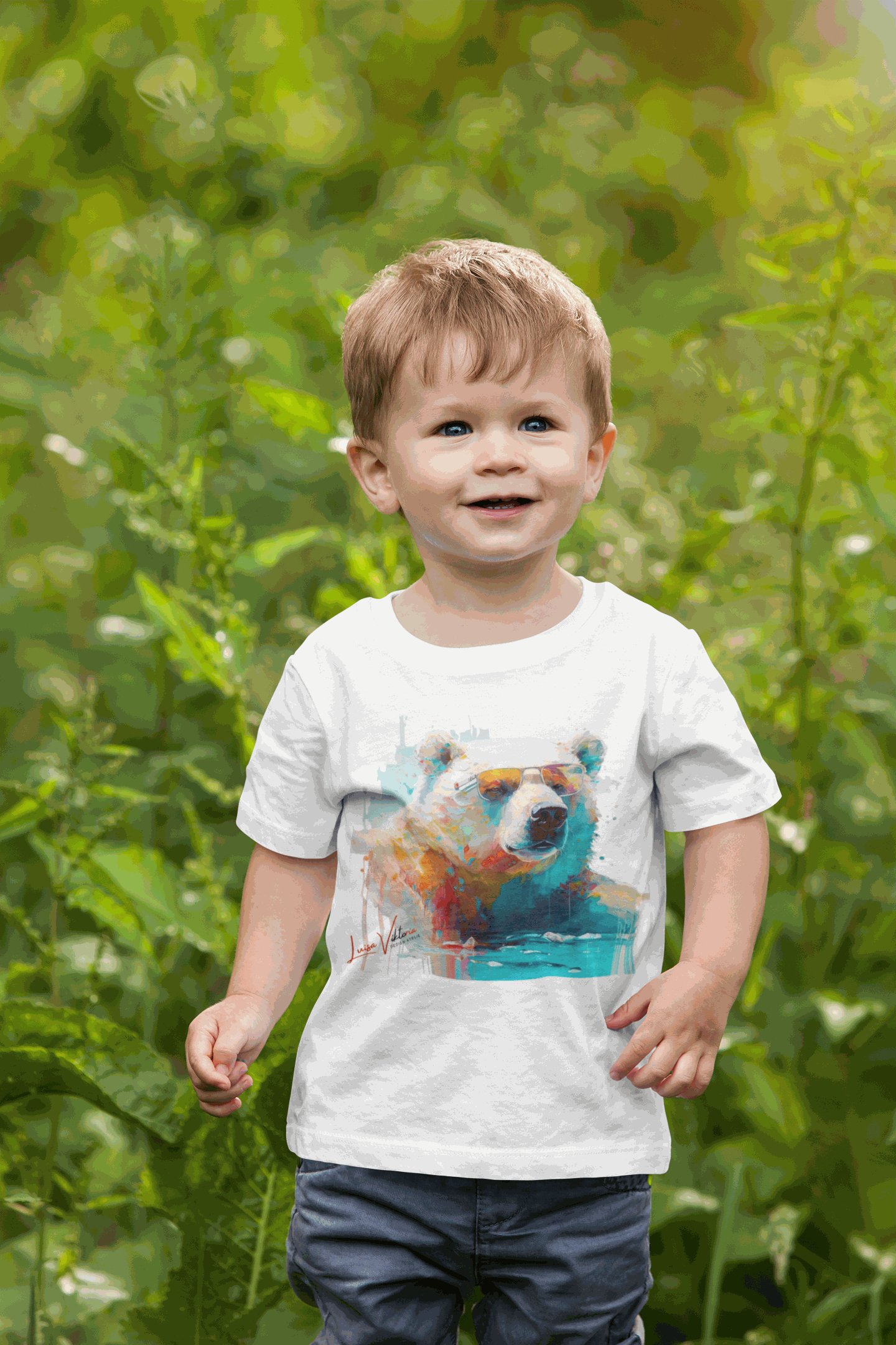 Polar bear Lifestyle Kids Animal T-Shirt