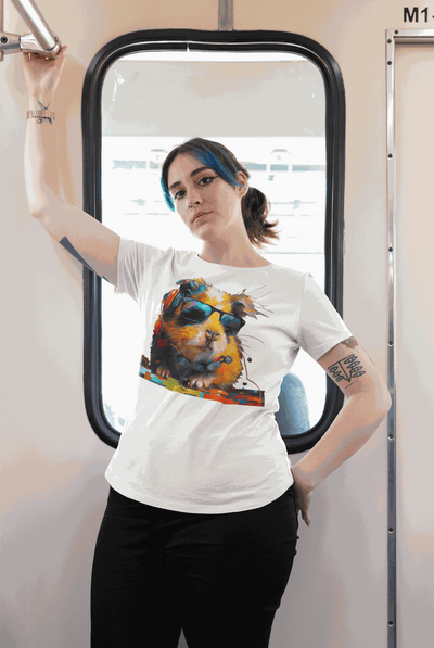 Design T-Shirt. Guinea pig. Luisa Viktoria