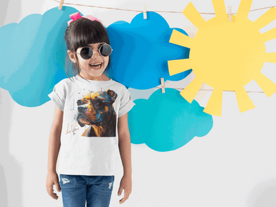 America pit bull Lifestyle Kids Animal T-Shirt