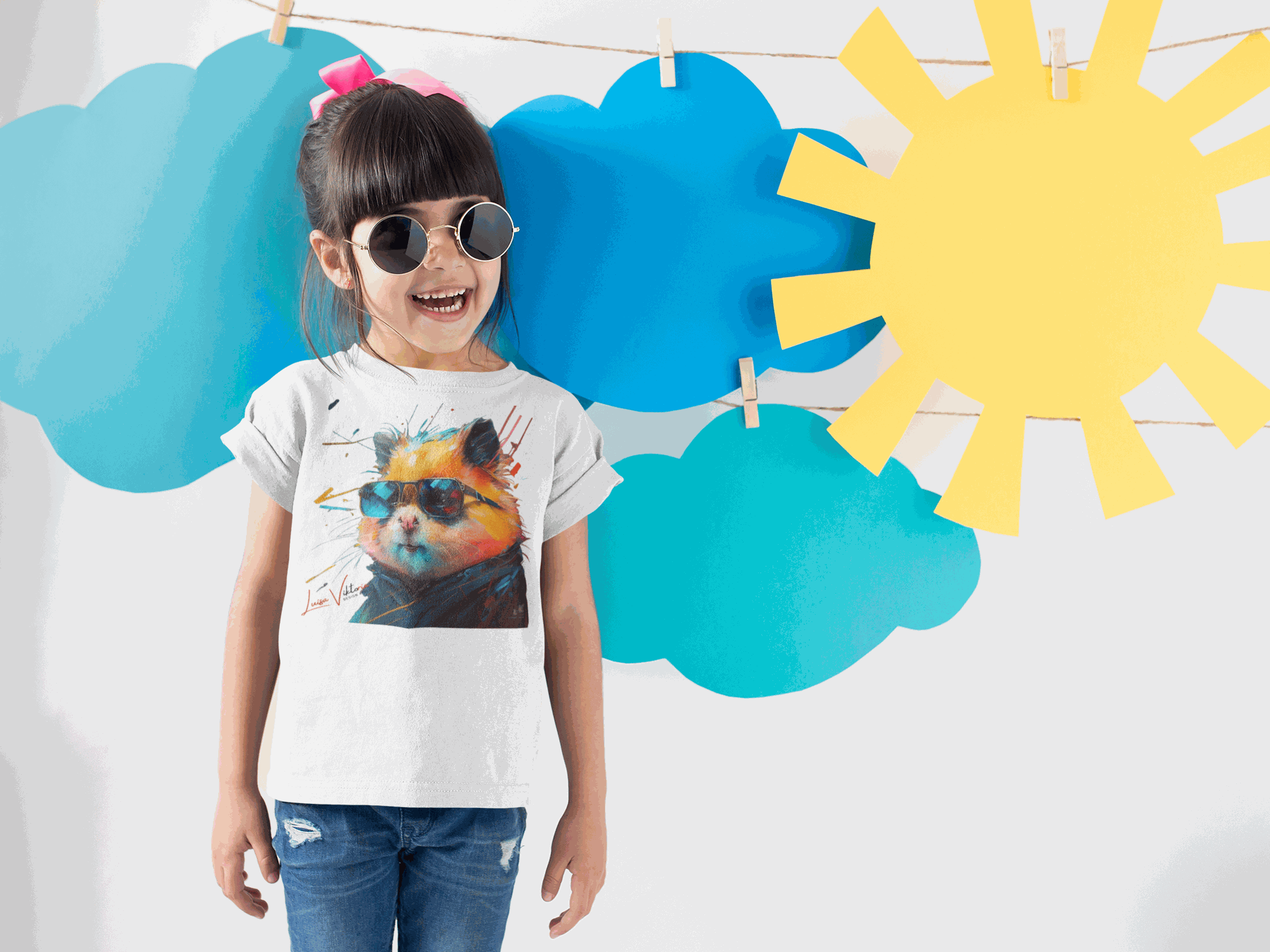Hamster Lifestyle Kids Animal T-Shirt