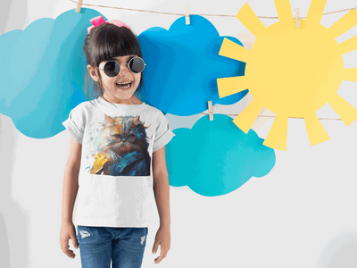 Persian cat Lifestyle Kids Animal T-Shirt