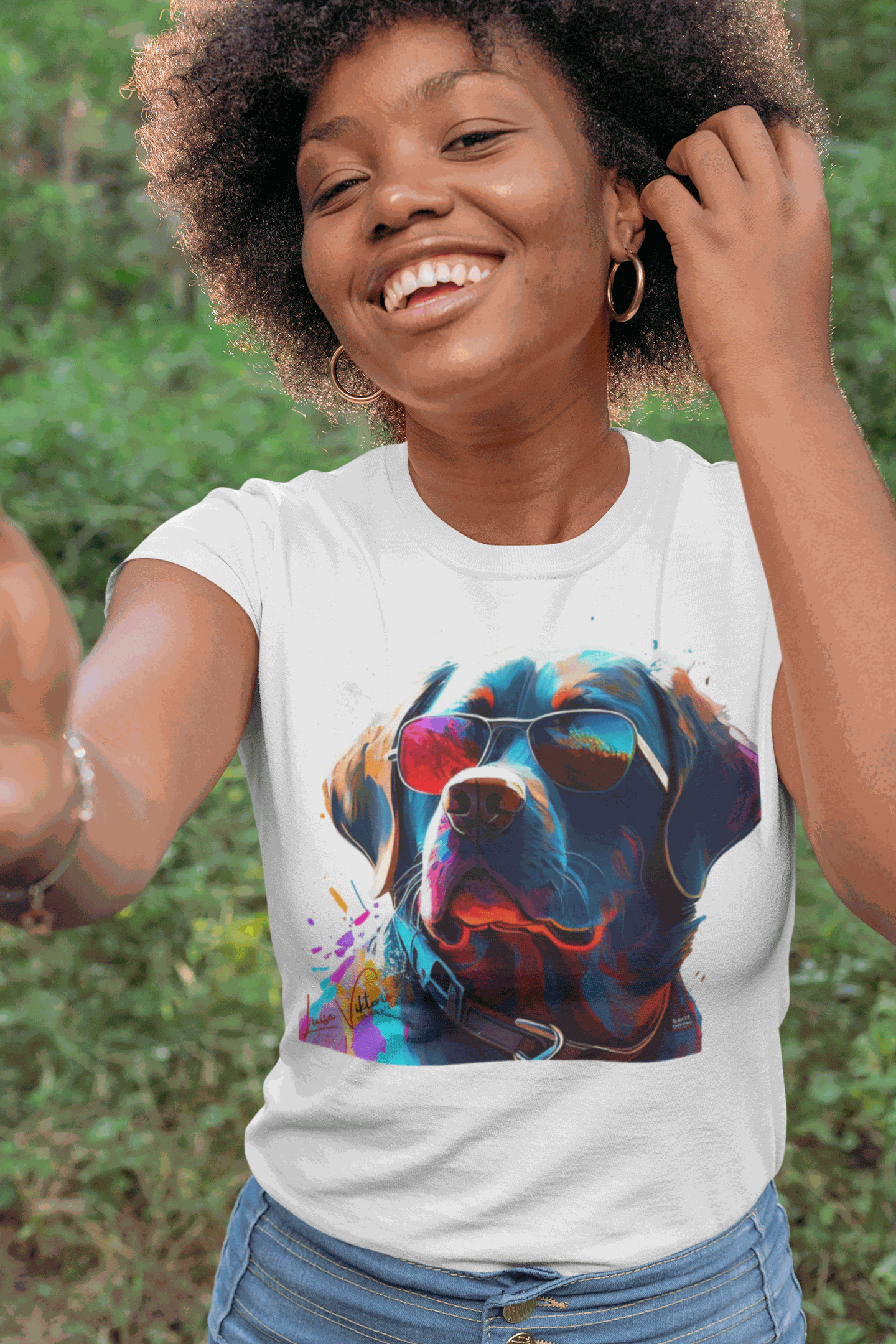 Design T-Shirt. Labrador retrievers. Luisa Viktoria